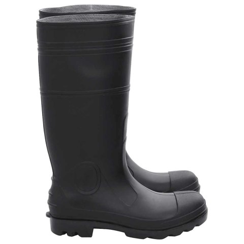 VidaXL Kalosze, czarne, rozmiar 43, PVC