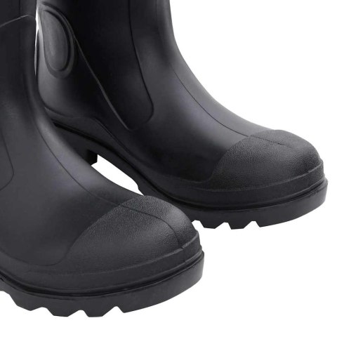VidaXL Kalosze, czarne, rozmiar 43, PVC