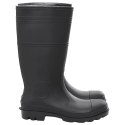 VidaXL Kalosze, czarne, rozmiar 46, PVC