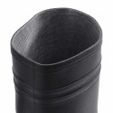 VidaXL Kalosze, czarne, rozmiar 46, PVC