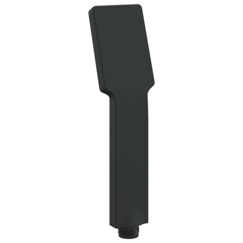 VidaXL Zestaw Główicy Prysznicowej Czarny 150 cm Stal nierdzewna
