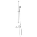 VidaXL Zestaw Główicy Prysznicowej chromowany 150 cm Stal nierdzewna