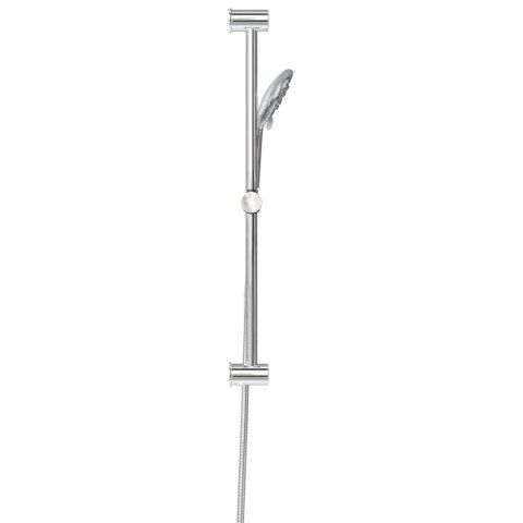 VidaXL Zestaw systemu prysznicowego chromowany 71 cm Stal nierdzewna