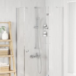 VidaXL Zestaw systemu prysznicowego stal