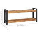 VidaXL Ławka, 120 cm, lite drewno tekowe