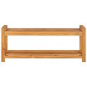 VidaXL Ławka, 120 cm, lite drewno tekowe