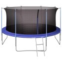 Siatka zabezpieczająca do okrągłej trampoliny, 4,26 m