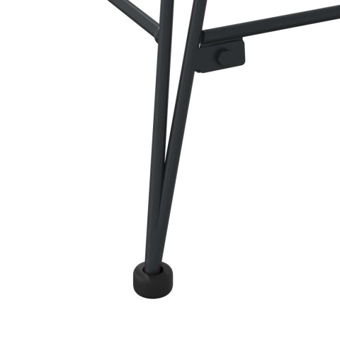 VidaXL Krzesło jadalniane 2 pcs Naturalny 44 x 44 x 74 cm