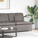 VidaXL Modułowy moduł centralny sofy z poduszkami Taupe 100 cm