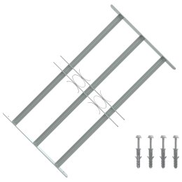 VidaXL Krata na okno z regulacją, 500-650 mm, 3 metalowe pręty