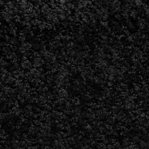 VidaXL Maty na schody 15 szt. 56x17x3 cm Czarne półokrągłe