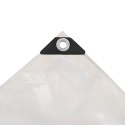 VidaXL Plandeka 650 g/m², 1,5 x 20 m, biała