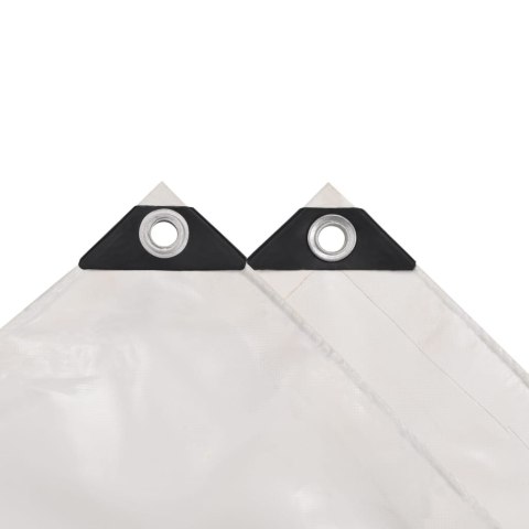 PLANDEKA PŁACHTA 650 G/M² 1,5X6M BIAŁA