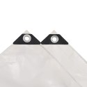 VidaXL Plandeka 650 g/m², 2,5 x 3,5 m, biała