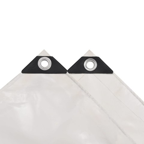 VidaXL Plandeka 650 g/m², 2,5 x 3,5 m, biała
