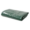 PLANDEKA PŁACHTA 650 G/M² 5X6M ZIELONA