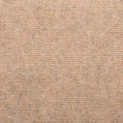 SAMOPRZYLEPNE NAKŁADKI NA SCHODY 15 SZT. 56X17X3CM BEŻOWE