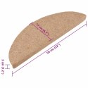SAMOPRZYLEPNE NAKŁADKI NA SCHODY 15 SZT. 56X17X3CM BEŻOWE