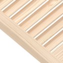 VidaXL Drzwi żaluzjowe do szafki, 2 szt., 39,5x39,4 cm, drewno sosnowe