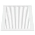 VidaXL Drzwi żaluzjowe do szafki, 2 szt., białe, 61,5x59,4 cm, sosnowe