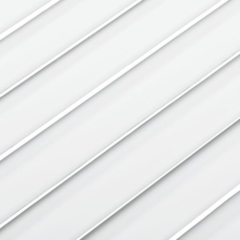 VidaXL Drzwi żaluzjowe do szafki, 4 szt., białe, 39,5x59,4 cm, sosnowe