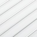 VidaXL Drzwi żaluzjowe do szafki, 4 szt., białe, 61,5x39,4 cm, sosnowe