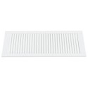 VidaXL Drzwi żaluzjowe do szafki, 4 szt., białe, 99,3x39,4 cm, sosnowe
