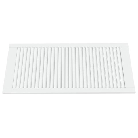 VidaXL Drzwi żaluzjowe do szafki, 4 szt., białe, 99,3x49,4 cm, sosnowe