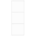 DRZWI PRZESUWNE ZŁOTE 76X205CM SZKŁO HARTOWANE I ALUMINIUM