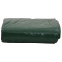 VidaXL Plandeka, zielona, 1,5x2 m, 650 g/m²