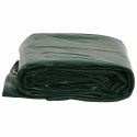 PLANDEKA PŁACHTA ZIELONA 5X7M 650 G/M²