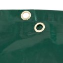 PLANDEKA PŁACHTA ZIELONA 5X7M 650 G/M²