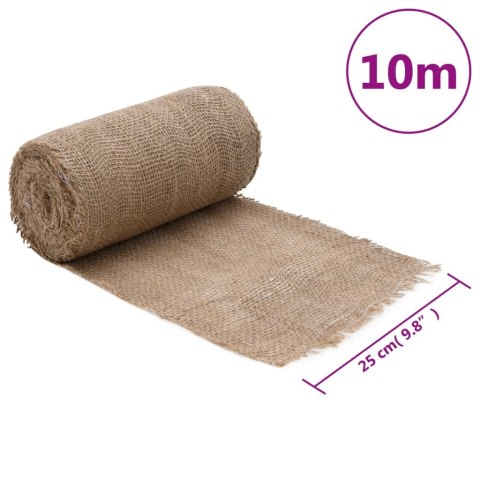 TKANINA JUTOWA W ROLCE 0,25X10M 100% JUTA 200 G/M²