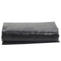 PLANDEKA PŁACHTA ANTRACYTOWA 6X8M 650 G/M²