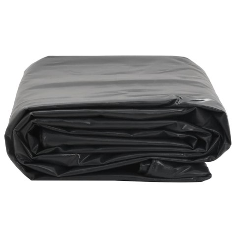 PLANDEKA PŁACHTA ANTRACYTOWA 6X8M 650 G/M²