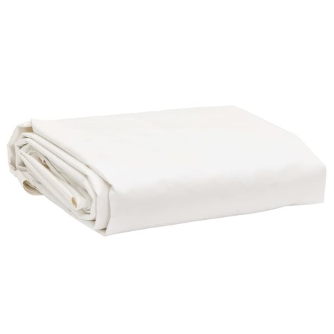 PLANDEKA PŁACHTA BIAŁA 5X5M 650 G/M²