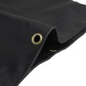 PLANDEKA PŁACHTA CZARNA 1X2,5M 650 G/M²