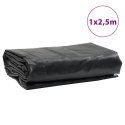 PLANDEKA PŁACHTA CZARNA 1X2,5M 650 G/M²