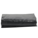 PLANDEKA PŁACHTA CZARNA 1,5X2,5M 650 G/M²