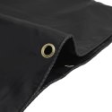 PLANDEKA PŁACHTA CZARNA 1,5X2,5M 650 G/M²
