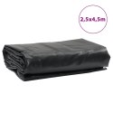 PLANDEKA PŁACHTA CZARNA 2,5X4,5M 650 G/M²