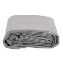 PLANDEKA PŁACHTA SZARA 1,5X6M 650 G/M²