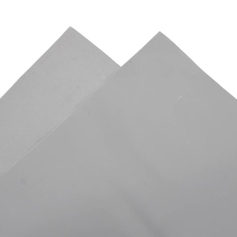 PLANDEKA PŁACHTA SZARA 4X5M 650 G/M²