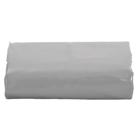 PLANDEKA PŁACHTA SZARA 4X6M 650 G/M²