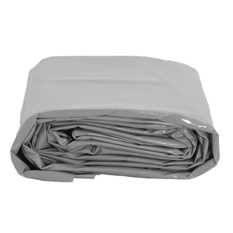 PLANDEKA PŁACHTA SZARA 6X8M 650 G/M²