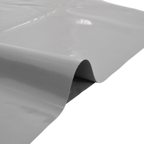 PLANDEKA PŁACHTA SZARA 6X8M 650 G/M²