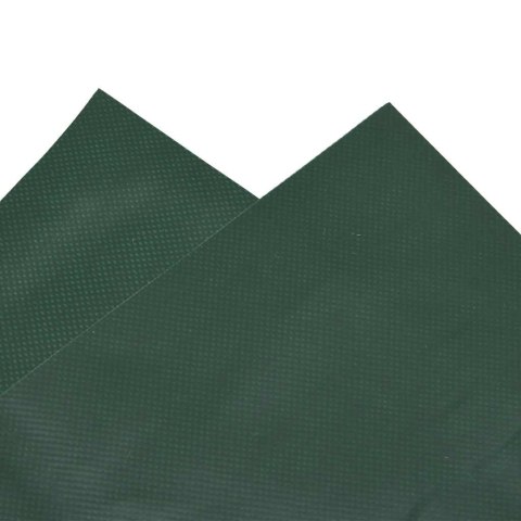 VidaXL Plandeka, zielona, 1,5x10 m, 650 g/m²