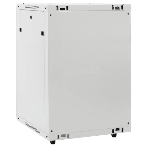 VidaXL Szafka serwerowa na kółkach, 15U, 19", IP20, 60x45x86 cm