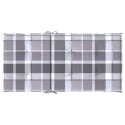 VidaXL Poduszki na krzesła ogrodowe, 4 szt., szare, 100x50x3 cm