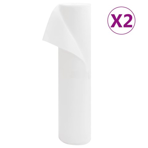VidaXL Agrowłóknina okryciowa, 2 rolki, 70 g/m², 50x1,6 m